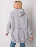 Mikina RV BL 7095.30P sivá