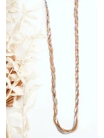 Elegantná viacfarebná hadia retiazka