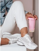 Dámské tenisky na podrážce silver Dstreet model 21983151 - FashionStreet