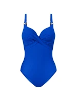 Dámske jednodielne plavky Summer Twist OWP 01 - BLUE - modrá 7446 - TRIUMPH