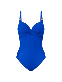 Dámske jednodielne plavky Summer Twist OWP 01 - BLUE - modrá 7446 - TRIUMPH