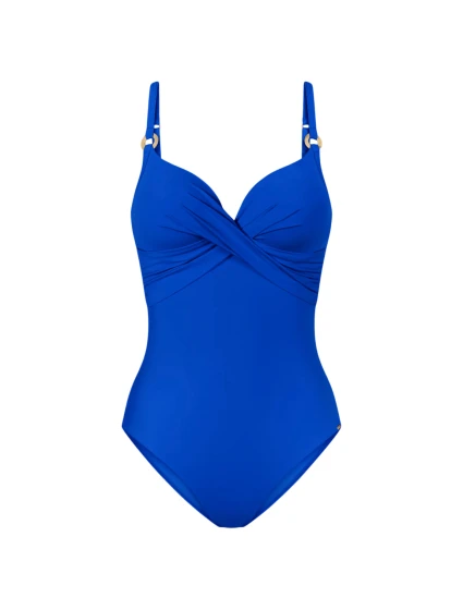 Dámske jednodielne plavky Summer Twist OWP 01 - BLUE - modrá 7446 - TRIUMPH