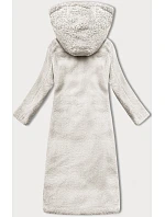 Obojstranná zimná bunda s medvedíkom J Style light beige (16M9167-280)