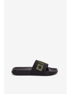 Klapki Męskie Big Star SS174359 Czarne