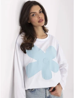 MI BZ blúzka M6169.03 bielo-modrá