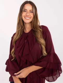 MI košeľa KS 92330.07 bordová