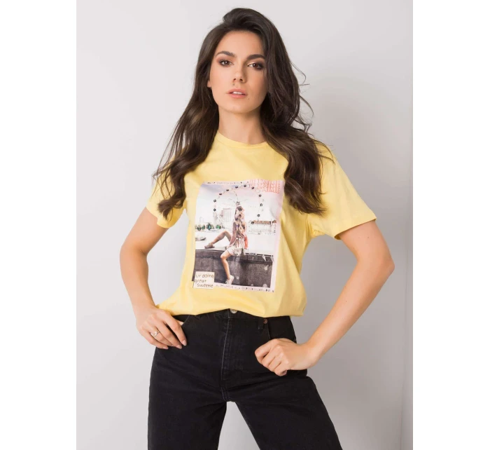 Tričko PM TS SS21TX41.20 žltá Tričko PM TS SS21TX41.20 žltá