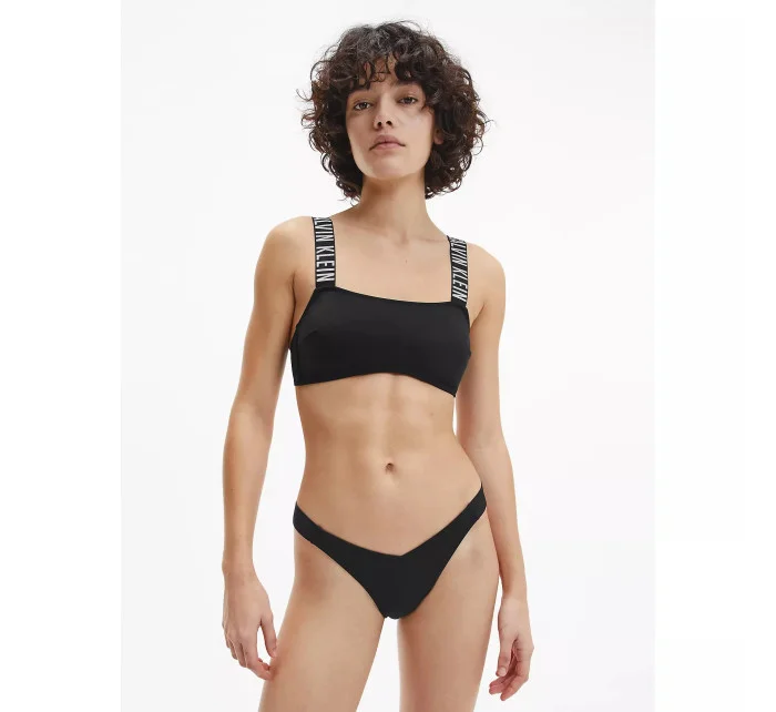 Dámsky top BANDEAU-RP KW0KW01825BEH Black - Calvin Klein