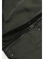 Dámska zimná bunda khaki (m21309)