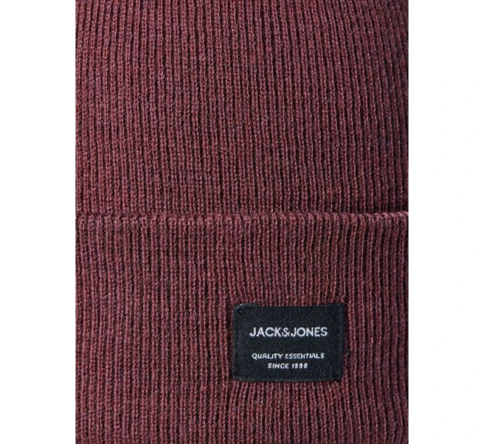 Jack & Jones Jacdna Beanie Noos M 12092815 burgundy pánske