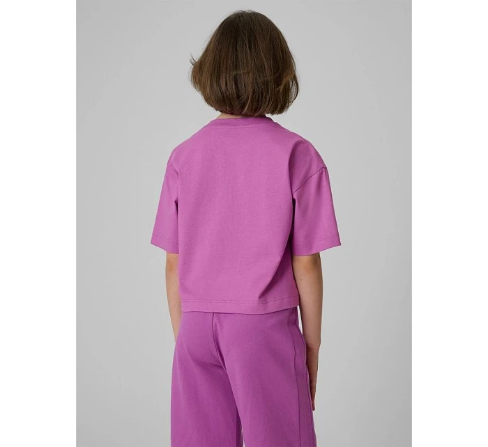 Dívčí volné tričko s potiskem model 22099331 - 4F