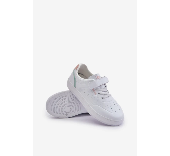 Dětské Tenisky Z Eko Kůže Na Suchý Zip Big Star model 21676400 Bílé - Big Star Shoes