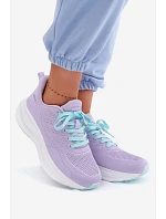 Dámské sportovní boty na platformě Levandulové Gelirae