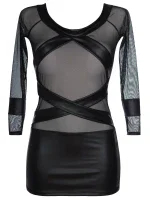 Sexy šaty V-8419 čierna - Axami