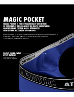 Pánske tango nohavičky Magic Pocket ATLANTIC - čierne