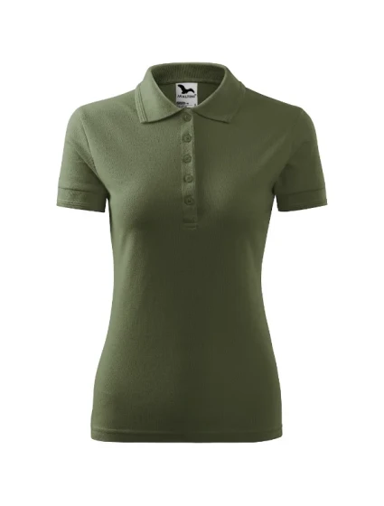 Pique Polo polokošile dámská khaki Pique Polo polokošile dámská khaki