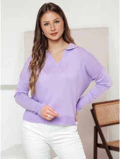 Dámsky nadrozmerný sveter VISTILLA heather FashionStreet MY2416