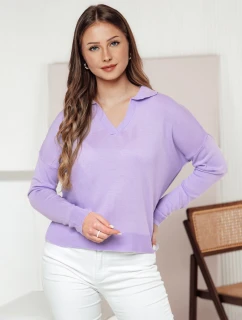 Dámsky nadrozmerný sveter VISTILLA heather FashionStreet MY2416