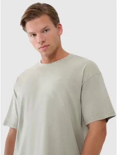 Pánské hladké tričko oversize model 21433391 - 4F