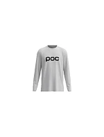 Tričko POC L/S Tee, biele Tričko POC L/S Tee, biele