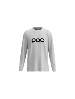 Tričko POC L/S Tee, bílé