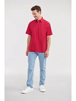 Popelínová košile s krátkým rukávem 11. classic red model 22475558 - Russell Athletic Popelínová košile s krátkým rukávem 11. classic red model 22475558 - Russell Athletic