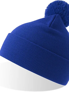 WindS Pletená čepice s bambulí royal model 22450563 - Atlantis Headwear