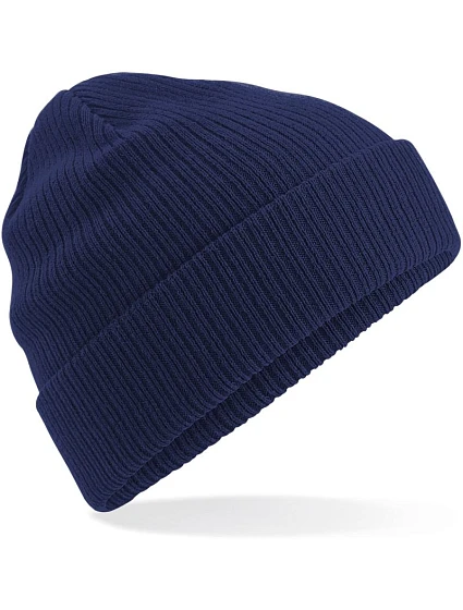 Beechfield B 50N Pletená čiapka z bio bavlny 53.0050 oxford navy Beechfield B 50N Pletená čiapka z bio bavlny 53.0050 oxford navy