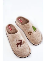 Domácí pantofle Big Star model 21600988 béžová - Big Star Shoes