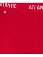Pánske boxerky ATLANTIC Comfort 3Pack - tmavomodré/modré/červené