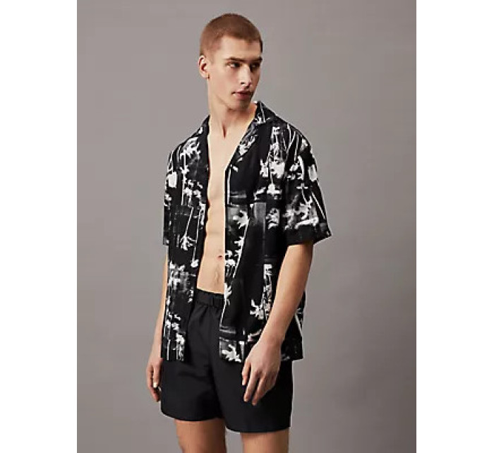 Pánska košeľa RESORT SHIRT-PRINT KM0KM009700GL - Calvin Klein