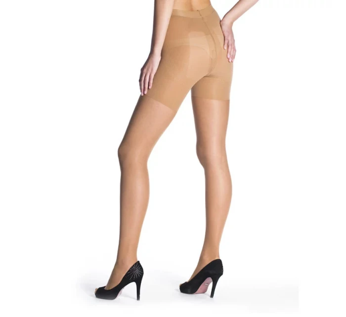 Dámske tvarujúce pančuchy 3 ACTIONS 25 den Almond - BELLINDA