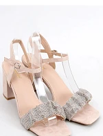 Dámske sandále na podpätku model AN001 - Inello