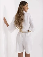 Dámske šortky MI SN 6620.72P white - F.Moda Dámske šortky MI SN 6620.72P white - F.Moda