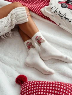 Dámské vánoční ponožky Medvídek model 21395380 - Milena