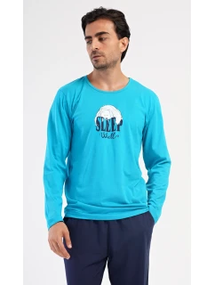 Pánské pyžamo dlouhé model 21775341 - Vienetta MAN
