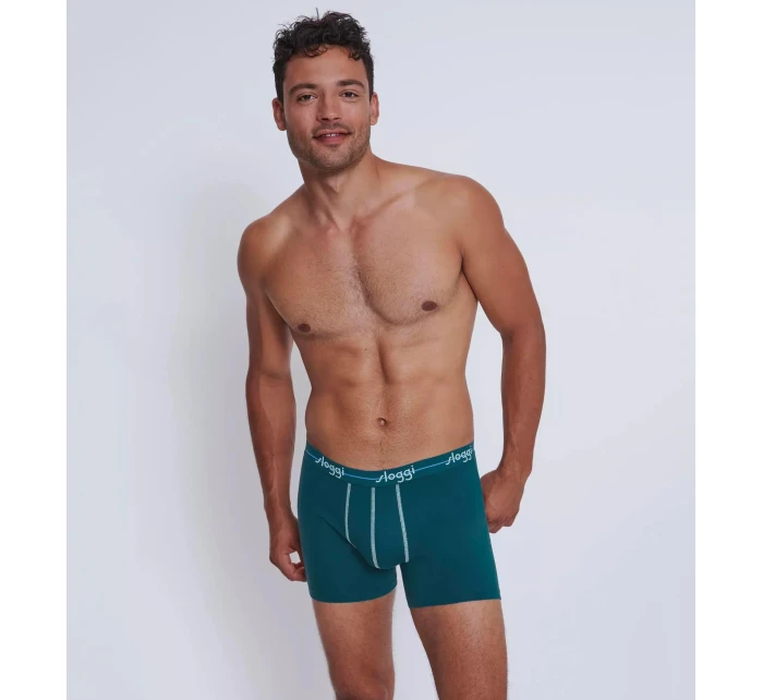Pánske boxerky Start Hipster C2P box - UNKNOWN - tyrkysová V017 - SLOGGI Pánske boxerky Start Hipster C2P box - UNKNOWN - tyrkysová V017 - SLOGGI