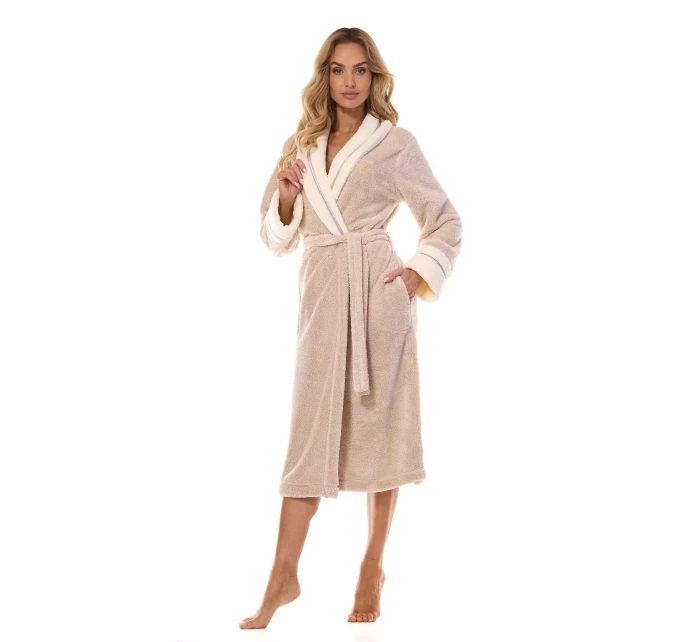 Dlouhý dámský župan 2409 model 20207311 M2XL - L&L