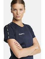 Squad Go Contrast Jersey W Dámské kontrastní sportovní tričko model 22468663 white - Craft Teamwear Squad Go Contrast Jersey W Dámské kontrastní sportovní tričko model 22468663 white - Craft Teamwear