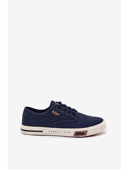 Pánské Tenisky model 22101681 Tmavě Modré - Lee Cooper Pánské Tenisky model 22101681 Tmavě Modré - Lee Cooper
