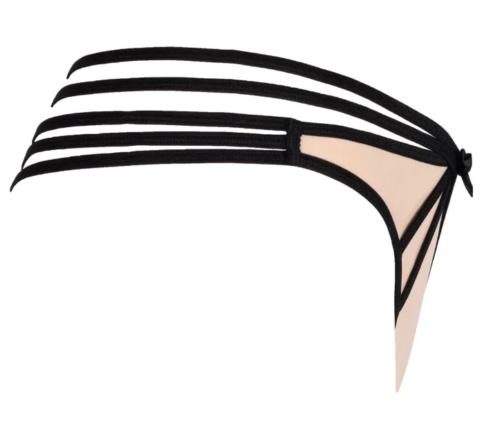 Tangá Mistral V-7008 béžovo-čierna - Axami Tangá Mistral V-7008 béžovo-čierna - Axami