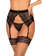 Čipkový podväzkový pás Isabellia garter belt - Obsessive