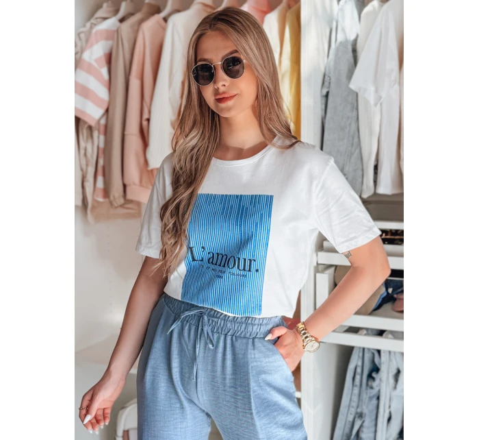 Dámské tričko bílé Dstreet model 21976530 - FashionStreet