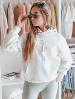 Dámska oversize mikina MINMIN LOVE sivá FashionStreet BY1496