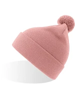 Kid WindS Dětská pletená čepice s bambulí pink model 22456279 - Atlantis Headwear Kid WindS Dětská pletená čepice s bambulí pink model 22456279 - Atlantis Headwear