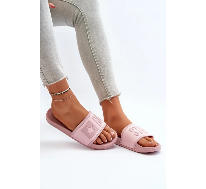 Dámské Žabky Big Star model 21651547 Růžové - Big Star Shoes