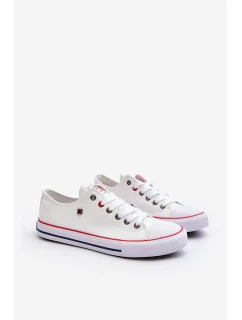 Big Star Niskie Męskie Białe Trampki T174102