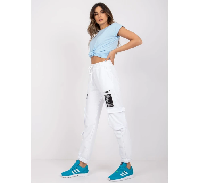 Tepláky RV DR model 17035078 bílá - FPrice Tepláky RV DR model 17035078 bílá - FPrice