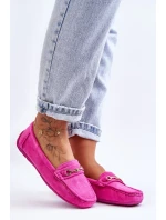 Dámske klasické semišové mokasíny ružové Corinell Dámske klasické semišové mokasíny ružové Corinell