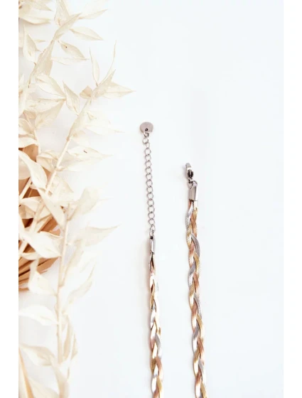 Elegantná viacfarebná hadia retiazka